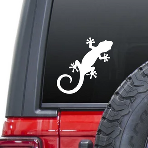 Gecko Lizard Waterproof Vinyl Decal Sticker