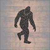 Sasquatch, Big Foot, Yeti Waterproof Sticker.