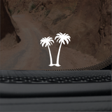 Palm Trees Beach Car Windshield Stickers, Easter Egg Decals, Window Stickers.