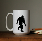 Sasquatch, Big Foot, Yeti Waterproof Sticker.