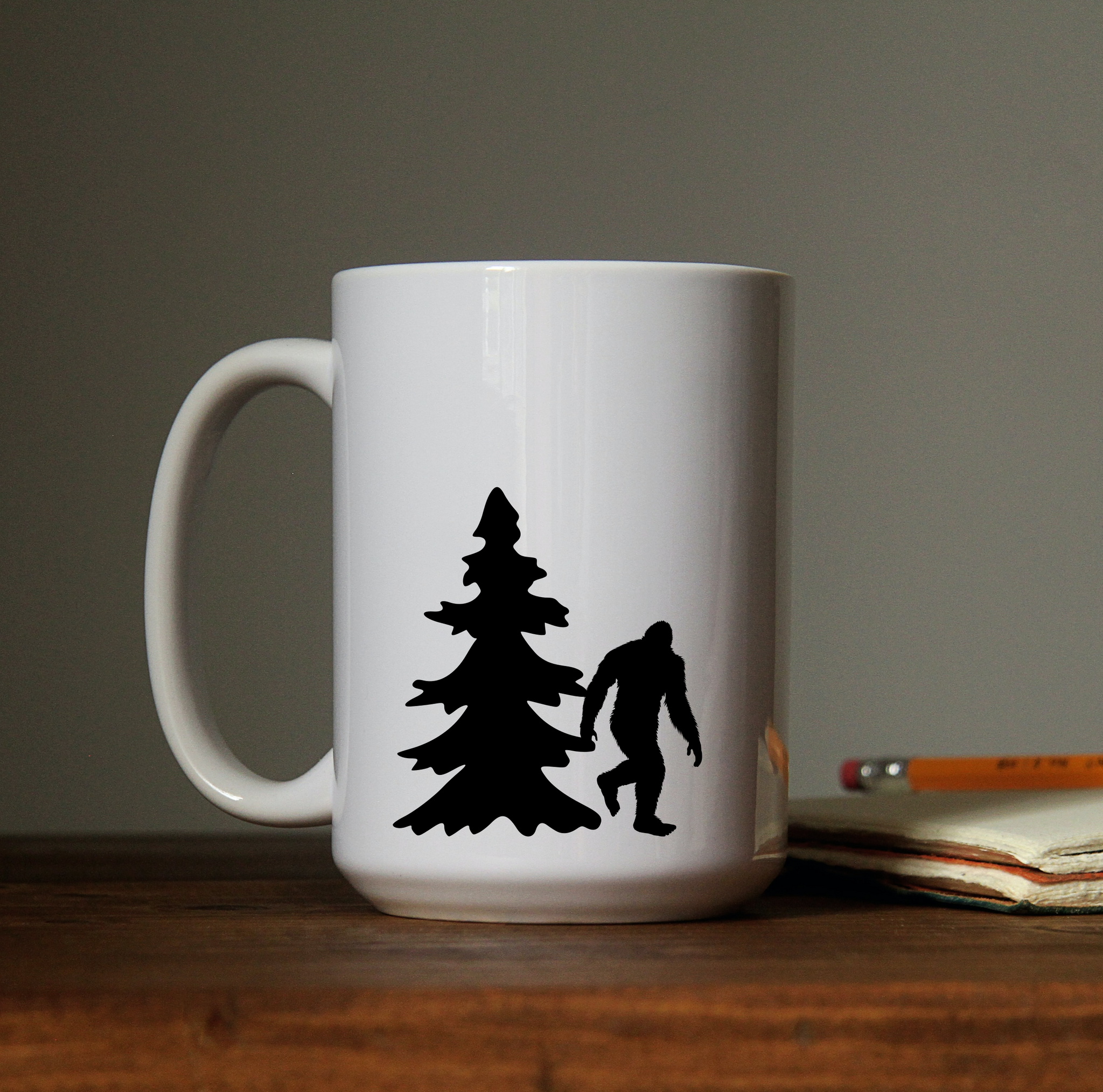 Christmas Tree vinyl decal coffee mug tumbler Yeti tea cup laptop.